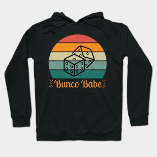 Bunco Babe Sunset Dice Hoodie